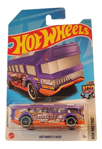 Hot Wheels Colectivo Omnibus High Villa Crespo