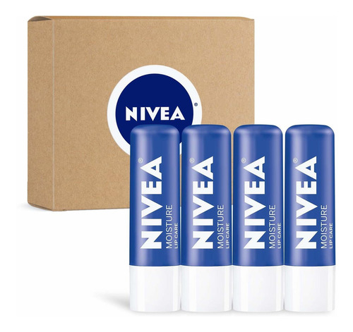 Nivea Moisture Lip Care/ Cuidado De Los Labios