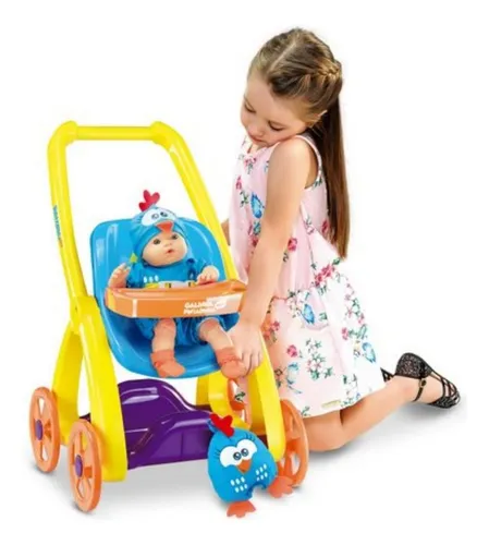 Carrinho De Passeio Galinha Pintadinha - Roma