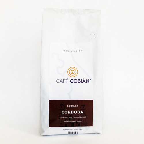 Café Cobián Córdoba Gourmet 1kg 100% Arábica