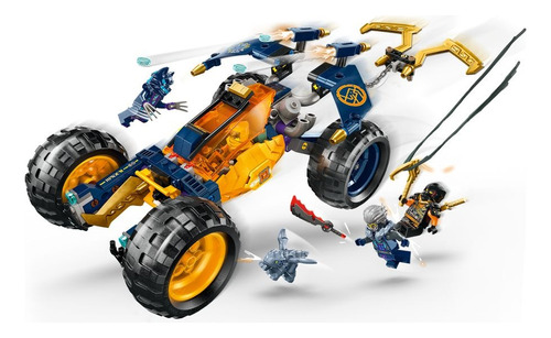 Lego Ninjago Buggy Off-road Ninja Do Arin 267 Pçs 71811