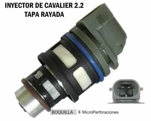 Inyector De Chevrolet Cavalier 2.2 Motor Tapa Rayada Nuevo