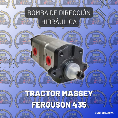 Bomba De Dirección Hidráulica Tractor Massey Ferguson 435