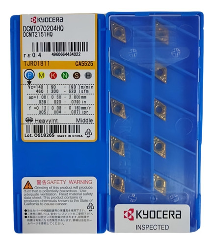 Inserto Giratorio Dcmt070202-hq Pr930 100% Original, 10 Unid