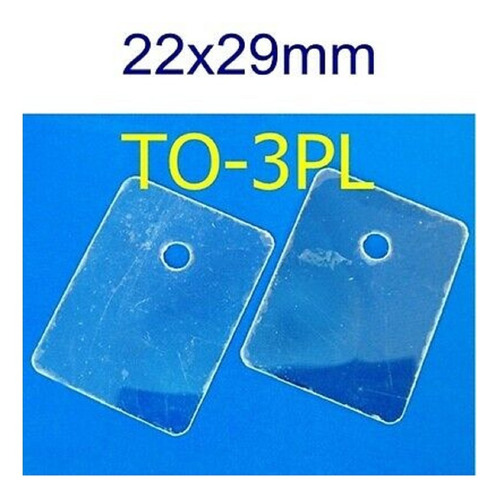 Imagen 1 de 2 de Mica Para To-3pl aislante Transistores X100 Unidades