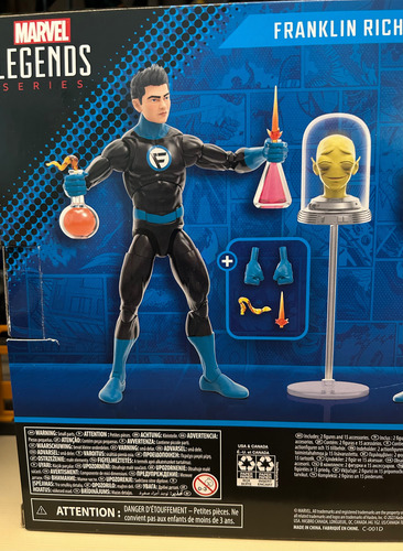 Marvel Legends Franklin Richards F4 Quarteto Fantastico Ler