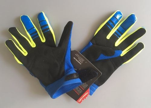 Guantes Para Moto Fox Dirtpaw Azul Y Amarillo M