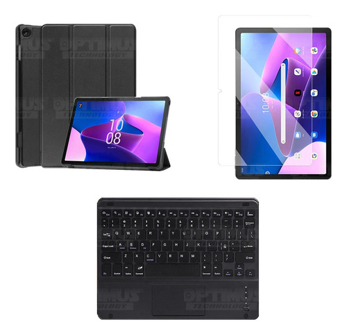 Screen Case Teclado Bt Tablet Para Lenovo M10 3rd Gen Tb-328