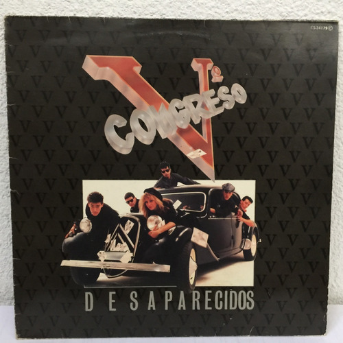 V° Congreso - Desaparecidos 1984 Rock Pop Español Vinilo Lp