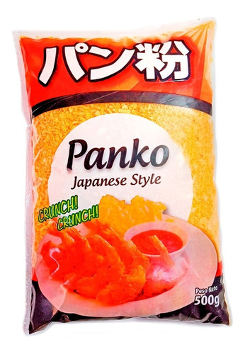 Panko Naranja 500g Pan Rallado Estilo Japones Sushi Milanesa