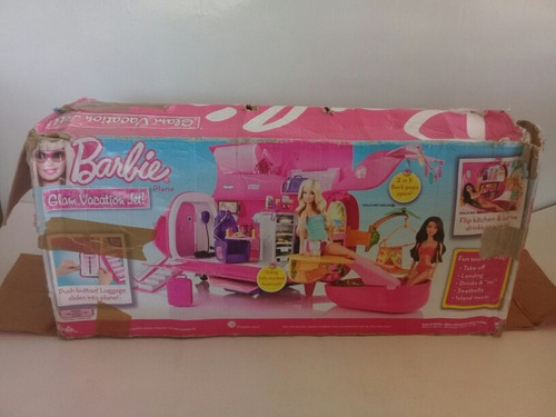 Barbie Avion Glam Vacation Jet Rosa De Colección 