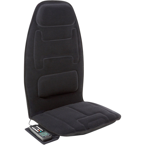 Asiento Masajeador Relaxzen 60-2910p, Color Negro