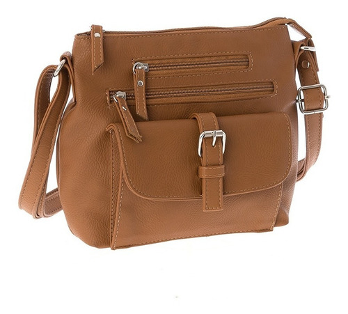 Imagen 1 de 7 de Bolsa Crossbody Dama Mariconera Mujer Bolso Jennyfer 8850