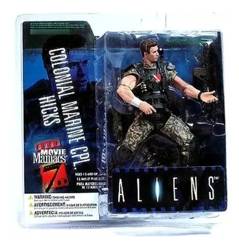 Boneco Colonial Marine Hicks Aliens Mcfarlane | Parcelamento sem juros