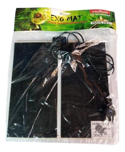 Placa Calefactora Para Erizos Y Reptiles 28x28 14w