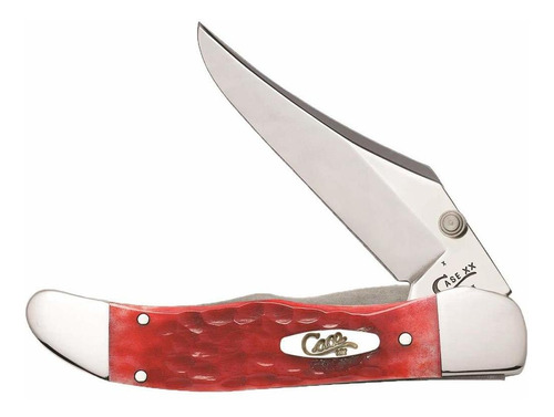 Case Xx Wr Cuchillo De Bolsillo Rojo Oscuro Con Apertura Asi