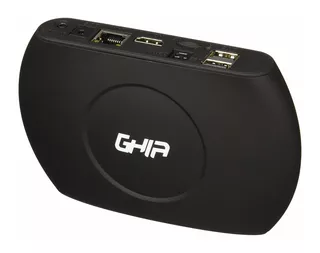 Tv box Ghia GAC-116 estándar 4K 8GB negro y verde con 1GB de memoria RAM