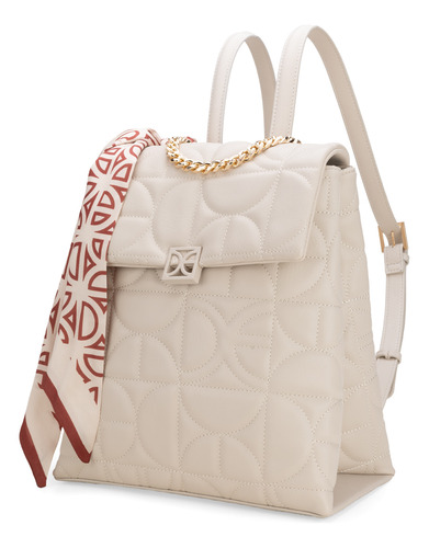 Bolsa Backpack Cloe Alasmi Mediano Color Nude