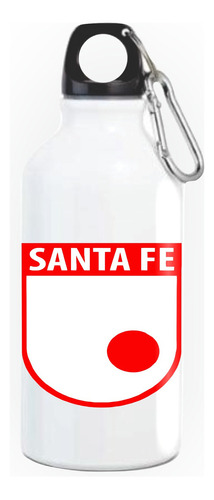 Termo Botilito Indep Santa Fe Futbol Caramañola Serie White