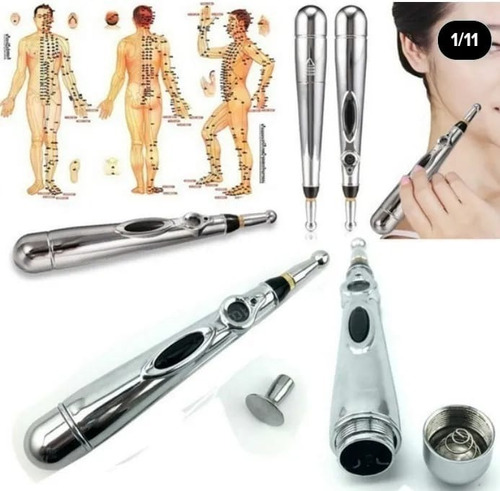 Imagen 6 de 7 de Lapiz Masajeador Acupuntura Portatil Masajeador Electrico