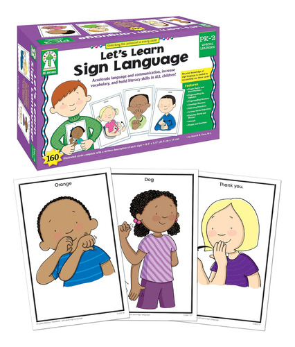 Let&#39;s Learn Sign Language Learning Cards??tarjeta...