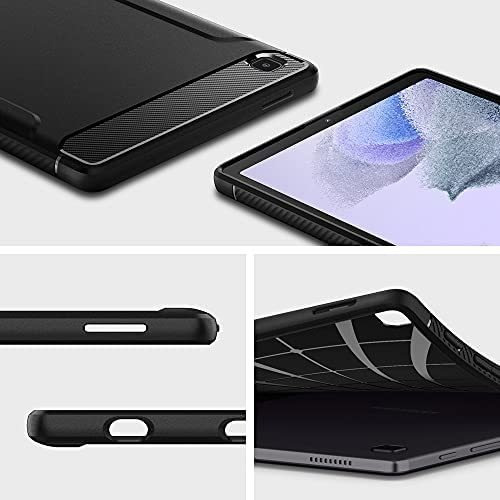 Imagen 2 de 7 de Funda Spigen Rugged Ar Para Galaxy Tab A7 8.7 Lite 2021 Negr