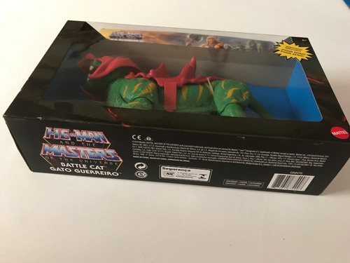 Battle Cat Cringer Gato Guerrero Motu Origins Retro He-man (Usado)