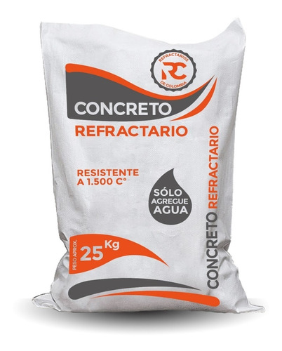 Concreto Refractario. Hornos 1.500 °c 