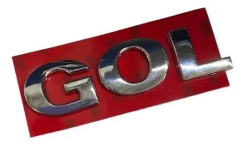 Emblema Cromado Tapa Baul Gol 2009-2016