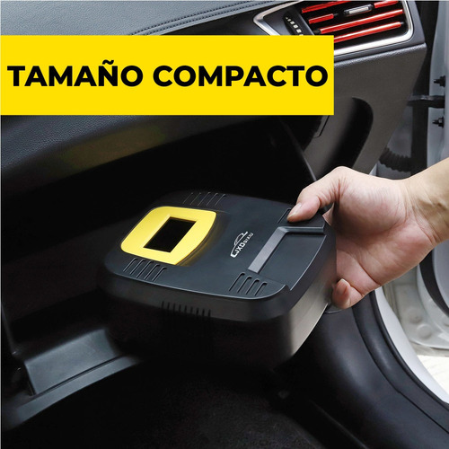 Inflador Compresor Auto 12v Bici Neumáticos Digital Tactil