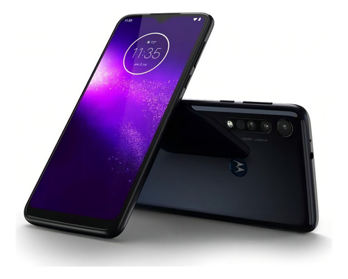 Motorola One Macro 64 GB space blue 4 GB RAM - Bueno (Reacondicionado)