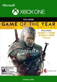 The Witcher 3 Wild Hunt Goty Xbox One/series X|s Código
