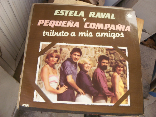 Estela Raval  Disco  Lp Vinilo 