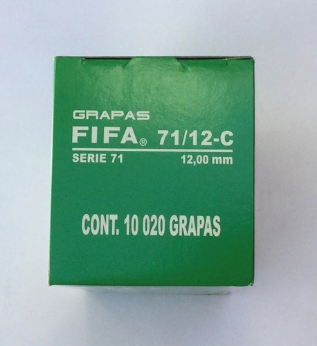 Grapas Tapicería Fifa 71/12-c Serie 71  10,020 Piezas