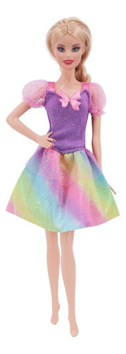 Vestido De Fiesta Para Muñeca Barbie