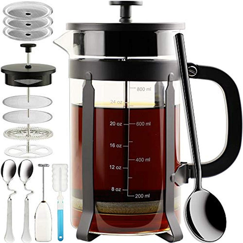 Cafetera Francesa 8 Tazas 34 Oz  Libre 100% Bpa