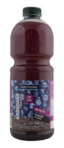 Jugo De Arándanos C/chia Y Stevia 6un X 1.5 Lt Green Olive