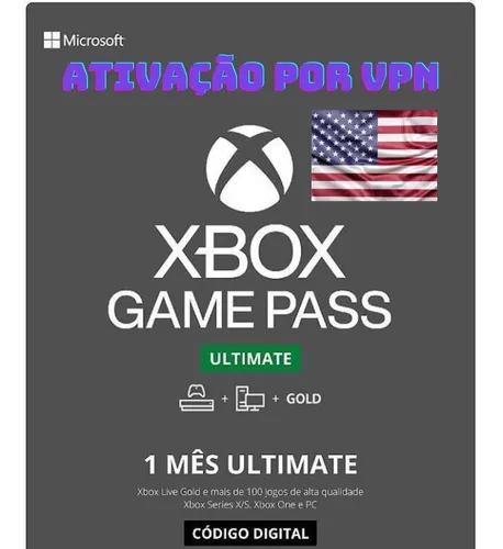 Xbox Game Pass Ultimate 1 Mês