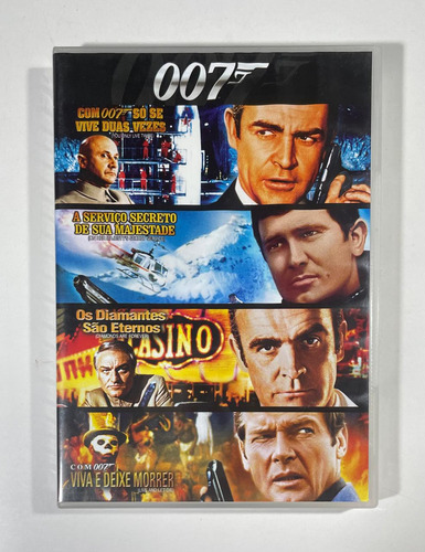 Coleção 007 James Bond 22 Dvds Edição Comemorativa 50 Anos