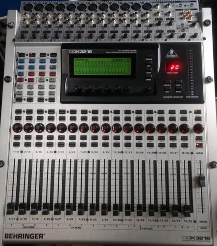 Consola Digital Behringer Ddx 3216,sonido En Vivo Y Estudio 