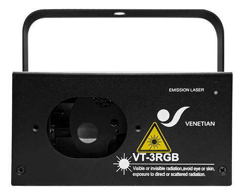 Venetian Vt-3rgb Laser Rgb 180mw Multicolor Dmx 4 En 1