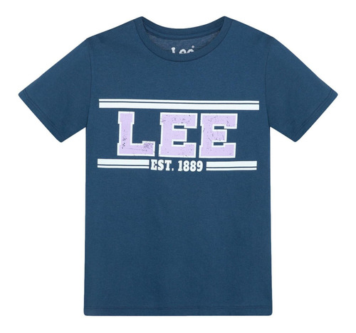 Playera Clasica Lee Manga Corta Niño C40