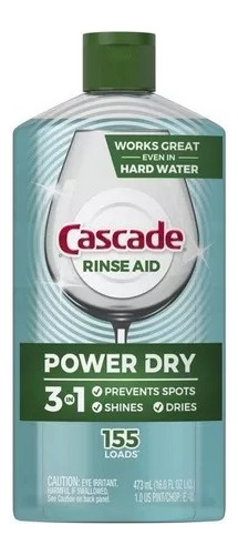 Cascade Rinse Aid Abrillantador Para Lava Vajillas 473 Ml