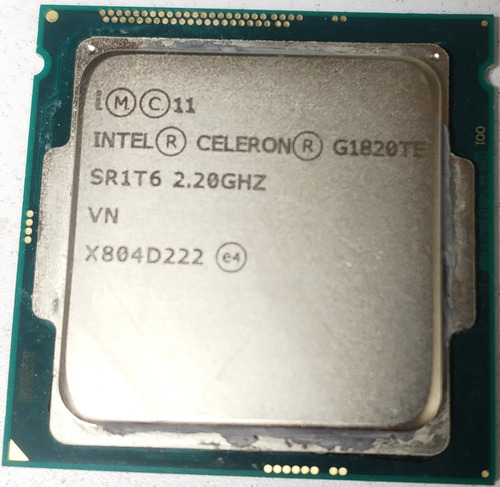 Procesador Intel Celeron G1820te 2.20ghz Sr1t6 (Usado)