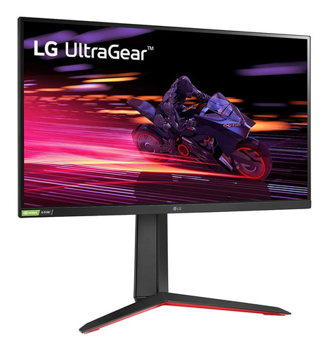 Imagen 2 de 4 de Monitor gamer LG UltraGear 27GP750 LCD 27" negro 100V/240V