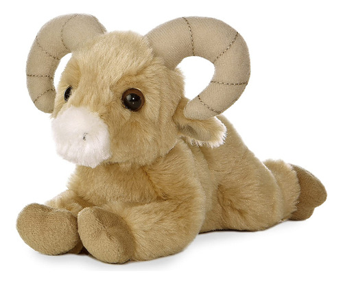 Aurora Big Horn Sheep Mini Flopsie 8.0 In, Multicolor