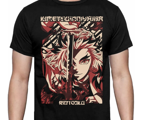 Demon Slayer - Kimetsu No Yaiba - Rengoku - Polera Anime