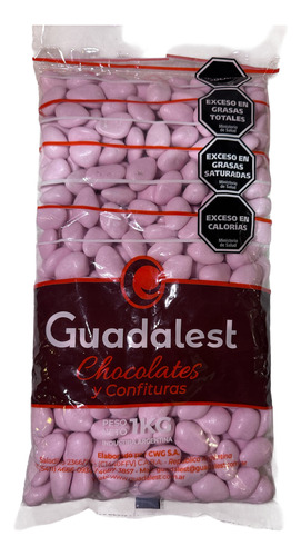 Almendras Confitadas Guadalest Color Rosa X 1 Kg