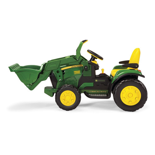 Mini Trator Infantil Eletrico Peg Pérego 12v Verde/amarelo
