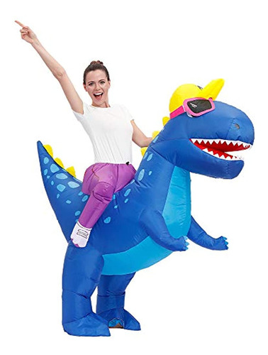 Disfraces Disfraz Inflable De Dinosaurio